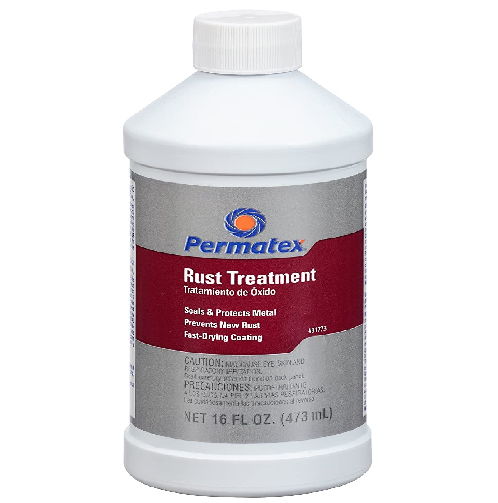 Permatex 81773 Rust Treatment Liquid Rust Converter Solution 473ML